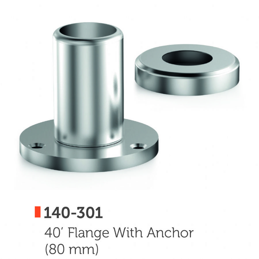 Podne prirubnice 140-301 — Ø40 mm