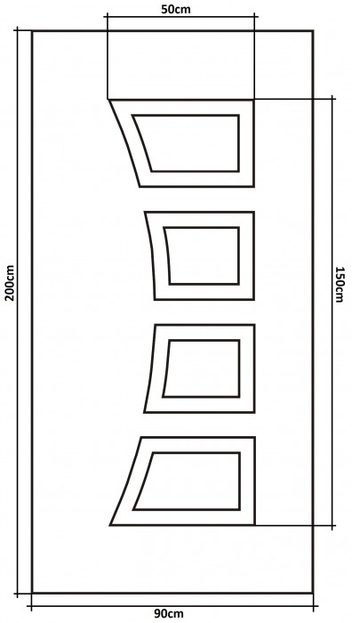 Serija P10 — dimenzije