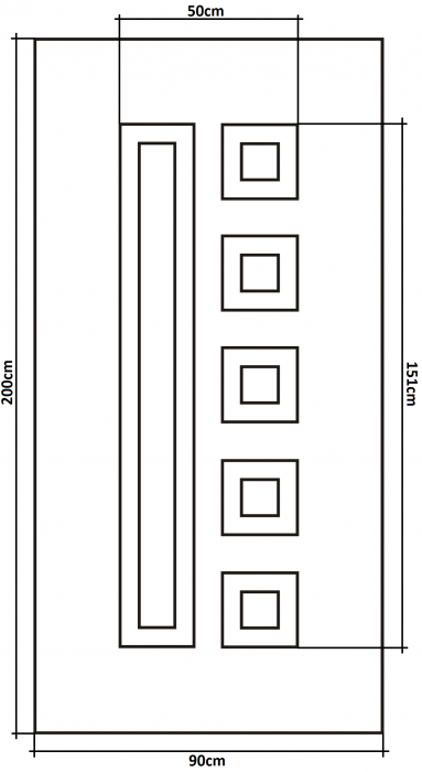 Serija P11 — dimenzije