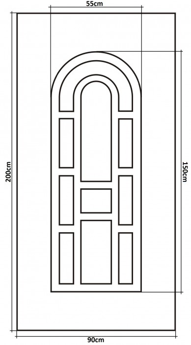 Serija P7 — dimenzije